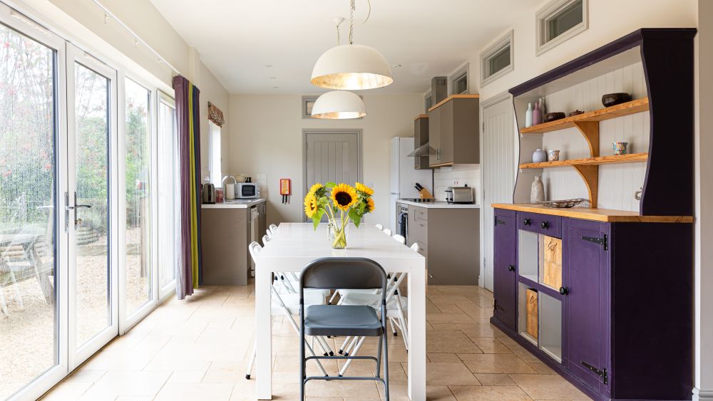 Walnut Barn stunning modern barn conversion in heart the Cotswold's on a private estate.